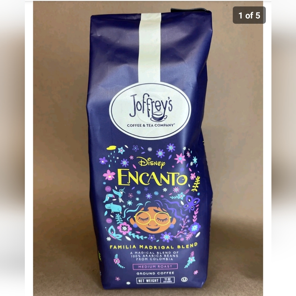 Joffrey’s Disney Encanto Familia Madrigal Blend Ground Coffee Sealed New